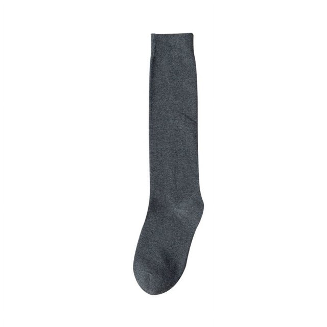 Calcetines de mujer de color liso estilo japonés, calcetines apilados, calcetines ajustados hasta la rodilla de estilo coreano, calcetines de longitud media para primavera y otoño