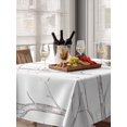 thumbnail image 6 of Grey Tree Table Cloth, Botanical Vintage Birds Branch Waterproof Tablecloth for Rectangle Tables, Reusable Washable Fabric Table Cover for Restaurant Kitchen Dining Tables 52"x70", 6 of 6