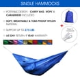 thumbnail image 3 of Yes4All Single Lightweight Camping Hammock with Carry Bag, 3 of 5