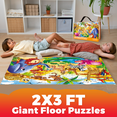 thumbnail image 4 of Quokka Giant Floor Puzzle for Kids Ages 4-6 – 48 Piece Safari Animal Educational Toy for Boys and Girls, 4 of 5