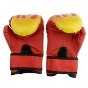 2 Pairs Kids Boxing Gloves for Children Age 6 to 12 Years 8oz PU Leather Kickboxing boxeo en tailandia Thai Sparring