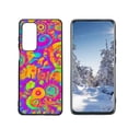 thumbnail image 1 of Compatible with Motorola MOTO Edge 5G UW Phone Case, Abstract-Psychedelia-Hippie-14 Case Silicone Protective for Teen Girl Boy Case for Motorola MOTO Edge 5G UW, 1 of 1