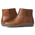 thumbnail image 1 of Botines SUEDI para mujer, botines planos, casuales, cortos, cómodos, botas para caminar para mujer, color marrón, talla 7, 1 of 7