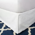 thumbnail image 3 of Greenland Home Fashion Paisley Quilted Bed Skirt 18" - King 78x80", White, 3 of 5