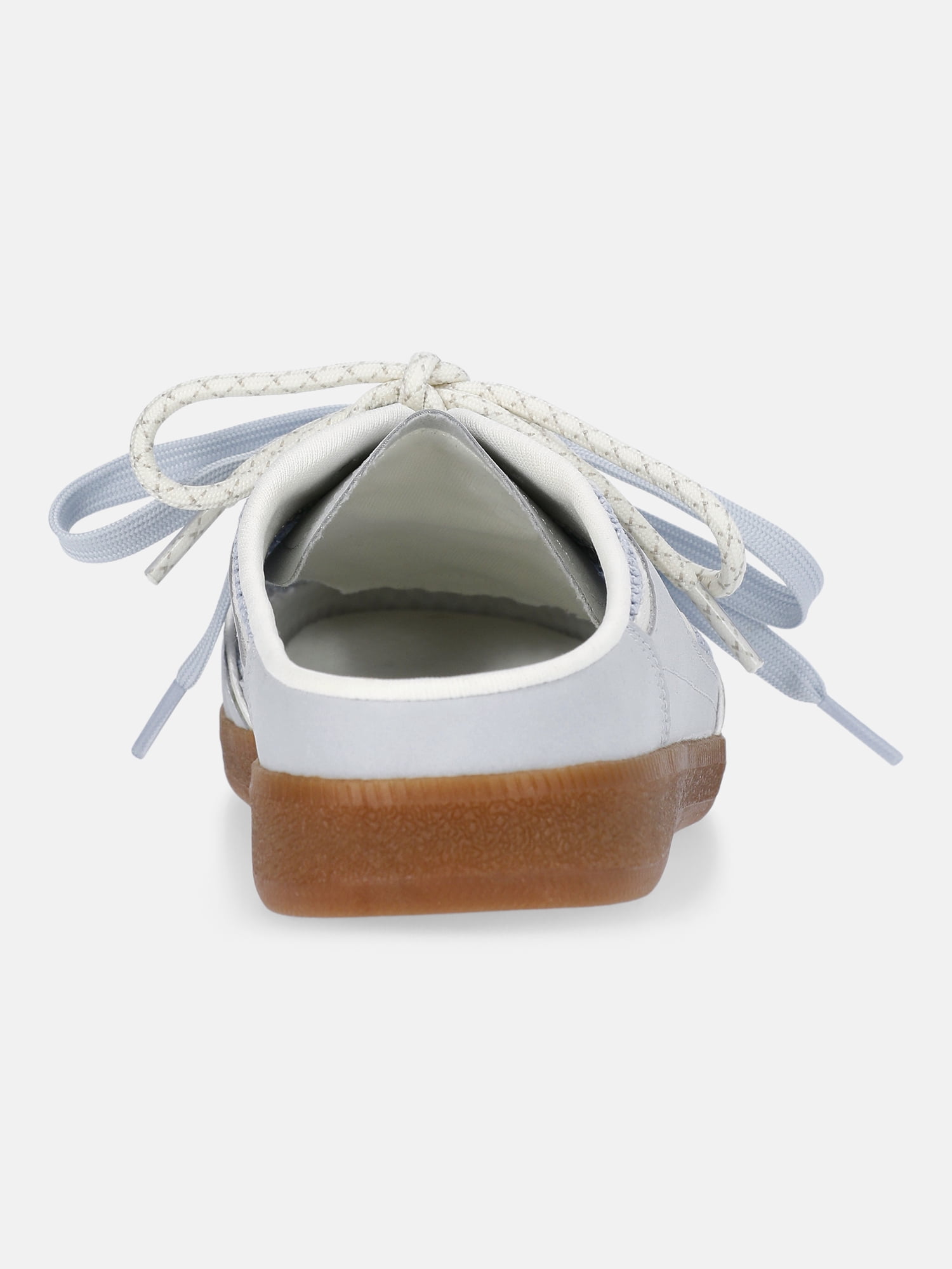 Time and Tru Women's Lace Up Mesh Mule Sneakers