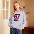 thumbnail image 2 of shqvo Cute Cherry Hoodie for Girls Bow Graphic Hoodies Kids Long Sleeve Hooded Sweatshirt Preppy Clothes Pullover, 2 of 6