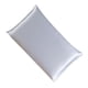thumbnail image 3 of Funda de almohada de seda de morera, funda de almohada transpirable de 2 lados, funda de almohada de color sólido para la piel del cabello, gris plateado, 51x76cm kenally HA003379-27, 3 of 7