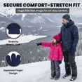 thumbnail image 7 of Yacht & Smith Kids Warm Winter Colorful Magic Stretch Gloves And Mittens For 3-8 Age, 7 of 7