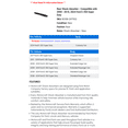 thumbnail image 2 of Rear Shock Absorber - Compatible with 2008 - 2018, 2024 Ford E-350 Super Duty 2009 2010 2011 2012 2013 2014 2015 2016 2017, 2 of 2