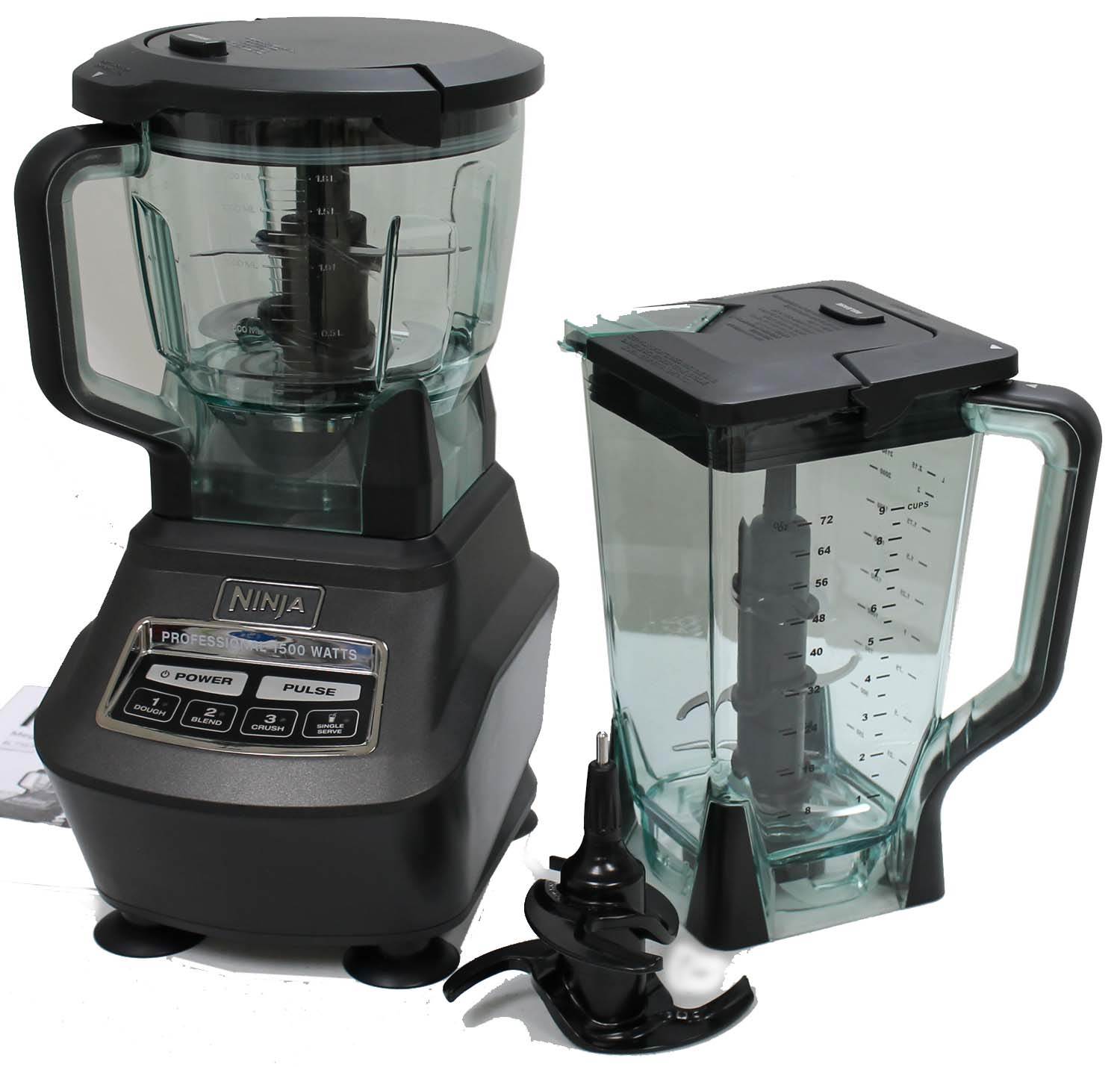 Ninja Mega Kitchen System Blender, Processor, Nutri Ninja Cups BL770