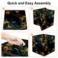 thumbnail image 4 of Crow Large Capacity Foldable Storage Basket Organizer Bins with Handle, 10.8"x10.5"x10.6", Cube Organizer, 4 of 6