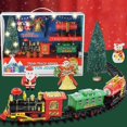 thumbnail image 1 of Juego de tren navideño ZHAOCHENG para debajo del árbol con luz y efectos de sonido, 1 of 4
