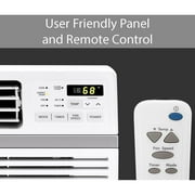LG 10,000 BTU 115V Window-Mounted Air Conditioner with Wi-Fi Control, LW1017ERSM