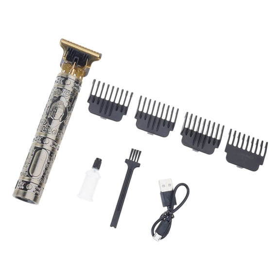 Cordless Electric Hair Rechargeable Hair Trimmer Steel Salon Men Hair Cutting Barber Machine