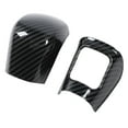 thumbnail image 1 of Embellecedor De La Cabeza De La Palanca De Cambios, Cubierta De La Perilla De Cambio ABS Estilo De Fibra De Carbono Decorativo Para Evitar Arañazos Para Yaris Cross XP210 2023 A, 1 of 7