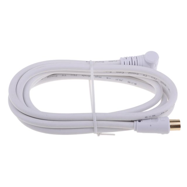Cable de antena TV coaxial 1pc de Cables de de TV de 9m a Rf Satélite de Fanmusic Cable de antena TV coaxial