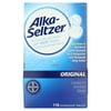 Alka-Seltzer Effervescent Tablets, Original, 2 per Pouch, (116 ct.)