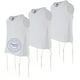 thumbnail image 1 of Camiseta Interior Tzitzit Sión Judaica 100% Algodón Kosher Blanca, 1 of 5