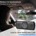 thumbnail image 3 of Altavoz multifunción inalámbrico Bluetooth para coche para navegación por voz plata Sunnimix Altavoces Bluetooth para coche, 3 of 7