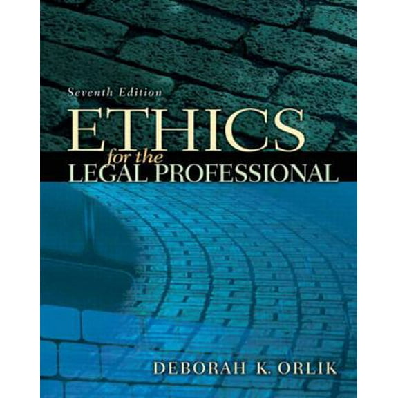 Pre-Owned Ethics for the Legal Professional (Paperback) 0135064007 9780135064009