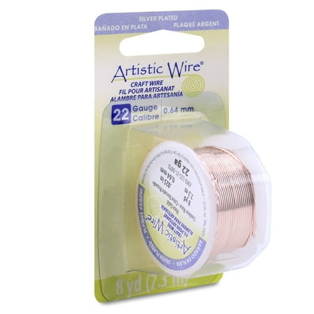 Artistic Wire 22 Gauge 8yd-Rose Gold