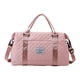 thumbnail image 4 of Bolsa de gimnasio deportiva, bolsa de transporte, bolsa de equipaje, duradera, impermeable, bolsa para la noche, bolsa de viaje, Rosa, 4 of 9