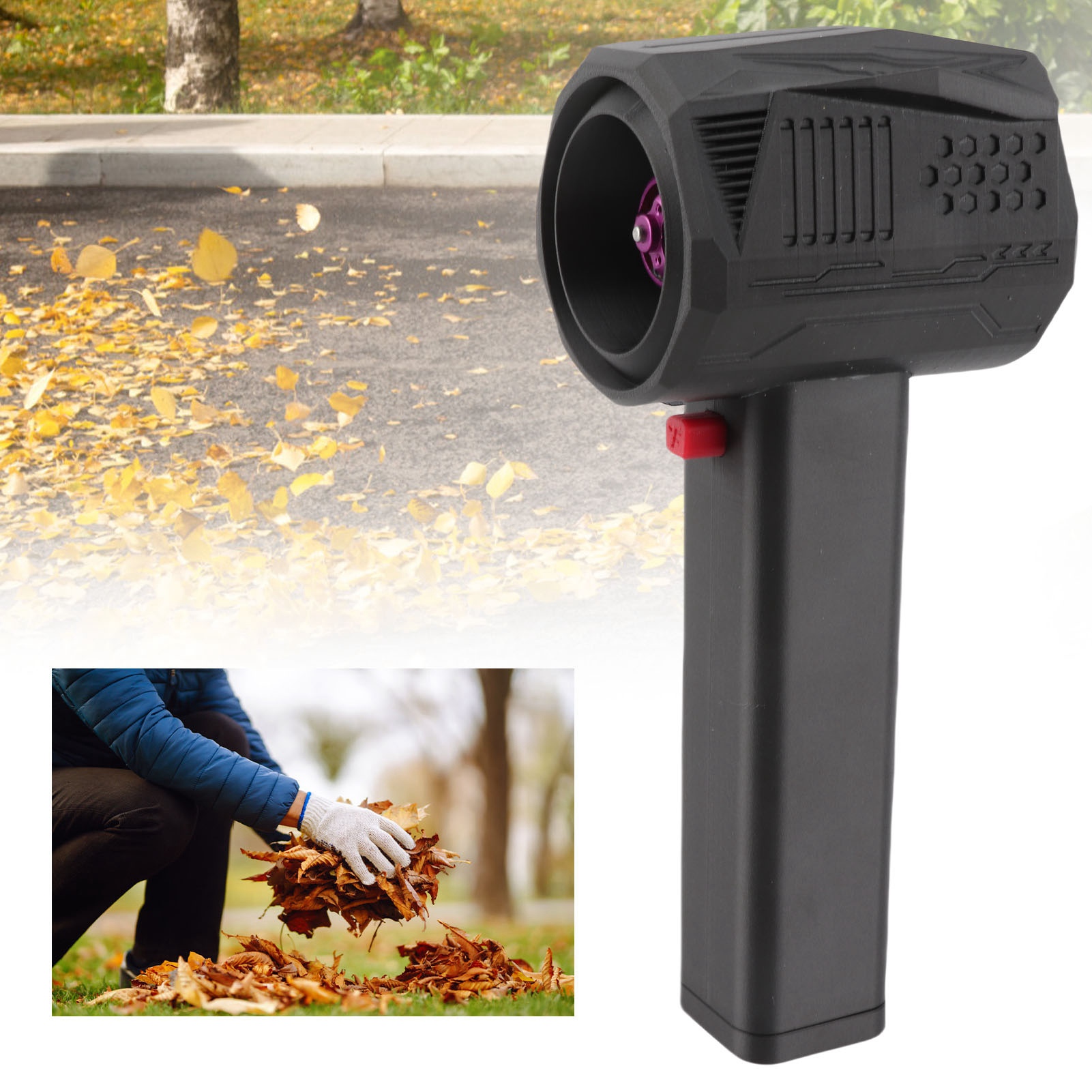 Electric Air Duster, Air Blower Duster Lightweight 64mm Brushless Motor 140000PRM Support 50W Fast Charging Stepless Speed Control  For Indoor
