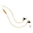 thumbnail image 3 of Symphonized ALN In-Ear Wood Headphones - Earphones with mic - in-ear - wired - 3.5 mm jack - noise isolating - orange strip, 3 of 4