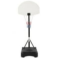 thumbnail image 2 of Clearance! Basketball Hoop Basketball Goal 1.15ft-4.45ft Portable Basketball System Set with Wheels Height Adjustable for Kids Adult Teenagers Outdoor/Indoor Sports, 2 of 6