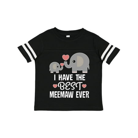 

Inktastic Best Meemaw Ever Grandkids Gift Toddler Boy or Toddler Girl T-Shirt