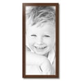 thumbnail image 2 of ArtToFrames 13x29 inch Walnut Picture Frame, Brown Wood Poster Frame (4096), 2 of 8