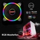 thumbnail image 3 of Kuymtek COOLMOON 12cm Ventilador de refrigeración DC 12V Grande 4 Pin Rainbow PC Case Radiador disipador de calor, 3 of 8