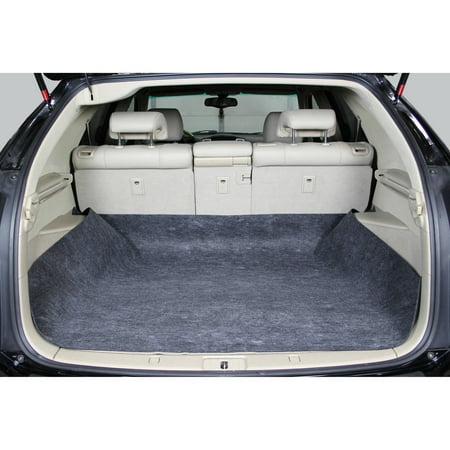 Auto Drive Cargo Liner Floor Mat Waterproof Upholstery Protection- Universal Trim to Fit Non-Fray Material for Car, SUV, Van, (Best Small Cargo Van)