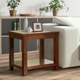thumbnail image 4 of Furniture of America Granger Transitional Wood 1-Shelf End Table in Cherry, 4 of 8