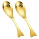thumbnail image 1 of 2pcs Coffee Coffee Coffee Coffee Spoons Cucharas de acero inoxidable, 1 of 5