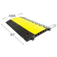 thumbnail image 3 of Modular 5-Channel Rubber Cable Cover Protector Ramp, 3 of 6
