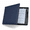 Blue, variant on Brown 7 Ring Professional Checkbook Binder For Business Checks