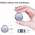 thumbnail image 2 of Nightkonic 20 Count - CR2032 Battery 3v Lithium Button Cell Coin 2032 Battery, 2 of 7