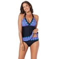 thumbnail image 4 of Swimsuits for All Apron Halter Tankini Set, 4 of 6