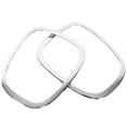 thumbnail image 1 of 1 Par De Anillos De Ajuste De Luz Trasera 51712285495 Ajuste De Cubierta Envolvente De Luz Trasera Reemplazo Izquierdo Derecho Para Cooper 5 Puertas Hatchback F55 F56 F57, 1 of 5