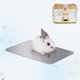 thumbnail image 1 of Rabbit Cooling Pad, 11.8x7.9 in Hamster Cooling Mat Pet Cool Plate for Rabbit Bunny Hamster Guinea Pig & Other Small Pets Stay Cool This Summer - Bite Resistance Pet Cooling Pad Ice Bed, 1 of 5