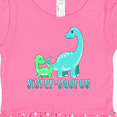thumbnail image 3 of Inktastic Sister-saurus Cute Brontosaurus Family Gift Baby Girl Dress, 3 of 4