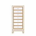 thumbnail image 3 of Lingerie Chest 7 drawers 18in. W x 15in. D x 42in. H in gold, 3 of 8