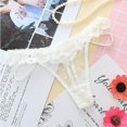 thumbnail image 4 of Lingerie pour Femmes Femmes en Forme de Coeur Fesse Ouverte Taille Basse Femmes T-Slips Sous-Vêtements Femmes, 4 of 4