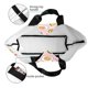 thumbnail image 4 of Balery Breakfast Bolsa Tote Estilo Estético con Cremalleras, Bolsa de Hombro, Bolsa de Compras Grande y Plegable, 4 of 8