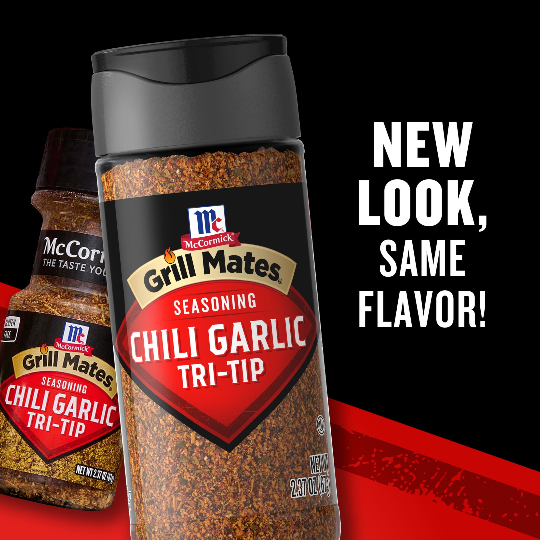 (4 pack) Grill Mates Steak Seasoning, Tri Tip, 2.37 oz Bottle
