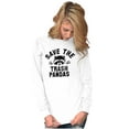 thumbnail image 4 of Save Trash Pandas Funny Raccoon Pun Long Sleeve TShirt Men Women Brisco Brands L, 4 of 6
