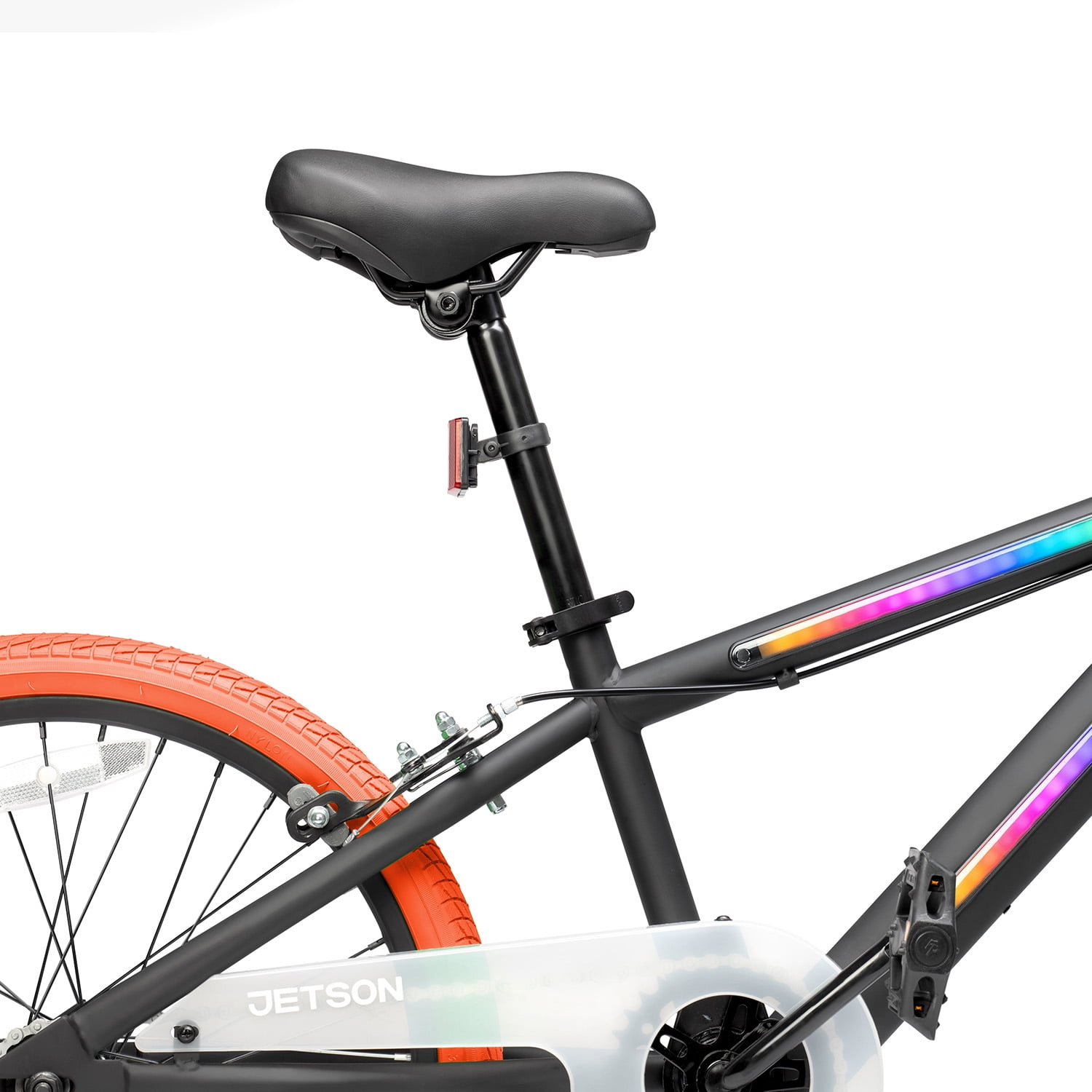 Jetson Light Rider X 20” Wheels Kids’ Light-up Unisex Bike, Ages 5 – 9, Includes Light-Up Frame, Three Different Light Modes, Easily Adjustable Handlebar and Seat height, Handbrake