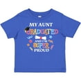 thumbnail image 3 of Inktastic My Aunt Graduated and I'm Super Proud Boys or Girls Toddler T-Shirt, 3 of 5