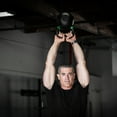 thumbnail image 3 of Tru Grit Fitness 10 lb Cast Iron Kettlebell Weight, 3 of 12